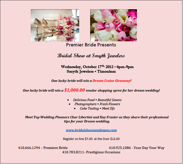 Bridal Show at Smyth Jewelers. Desktop Image