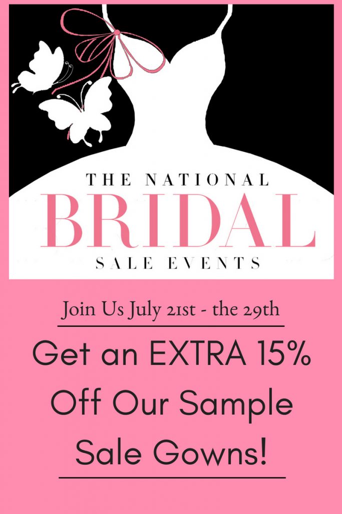 3rd Annual National Bridal Sale Event. Desktop Image